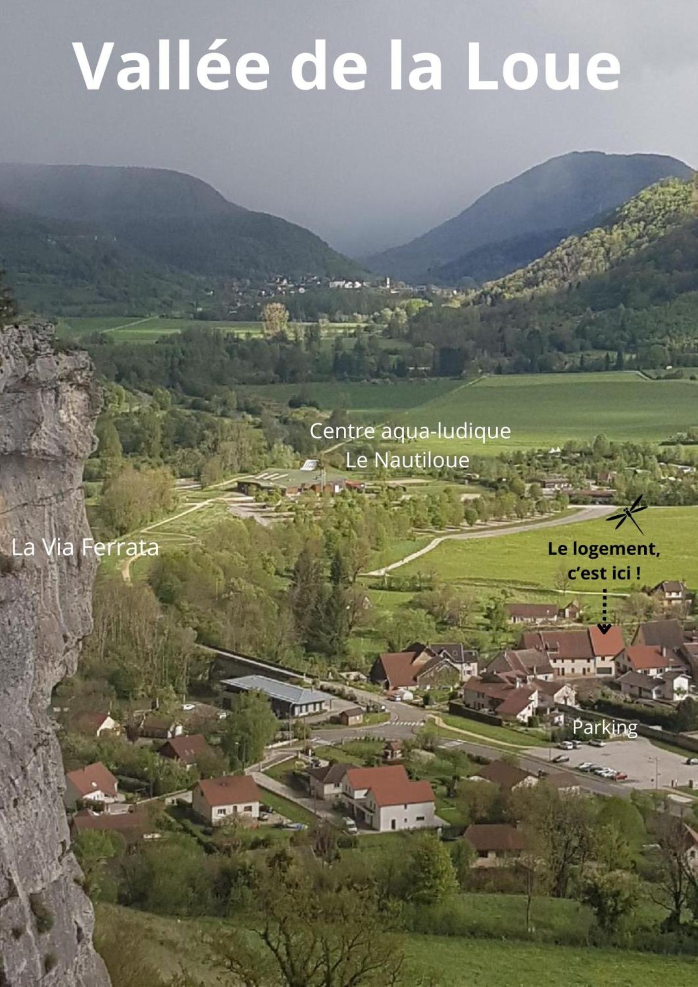 Maison De Vacances - Vue Panoramique Riviere オルナン エクステリア 写真